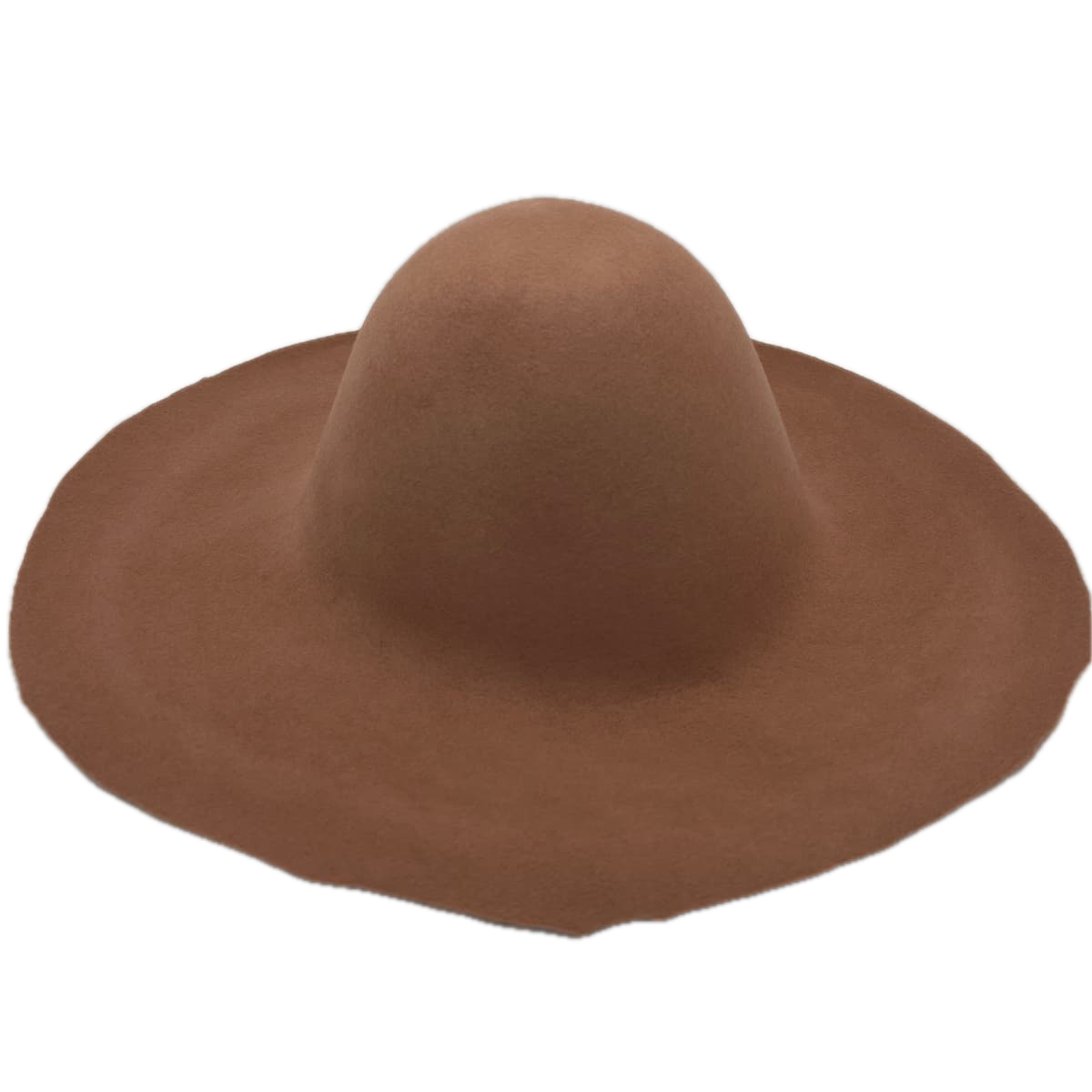 caramel capeline feutre de laine kit diy chapeau chapelier chapellerie crochez
