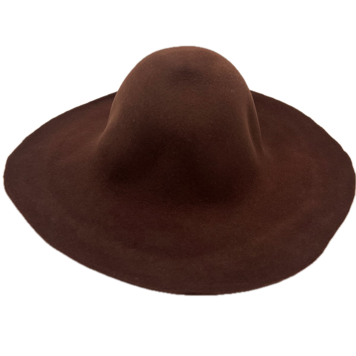 chocolat capeline feutre de laine kit diy chapeau chapelier chapellerie crochez
