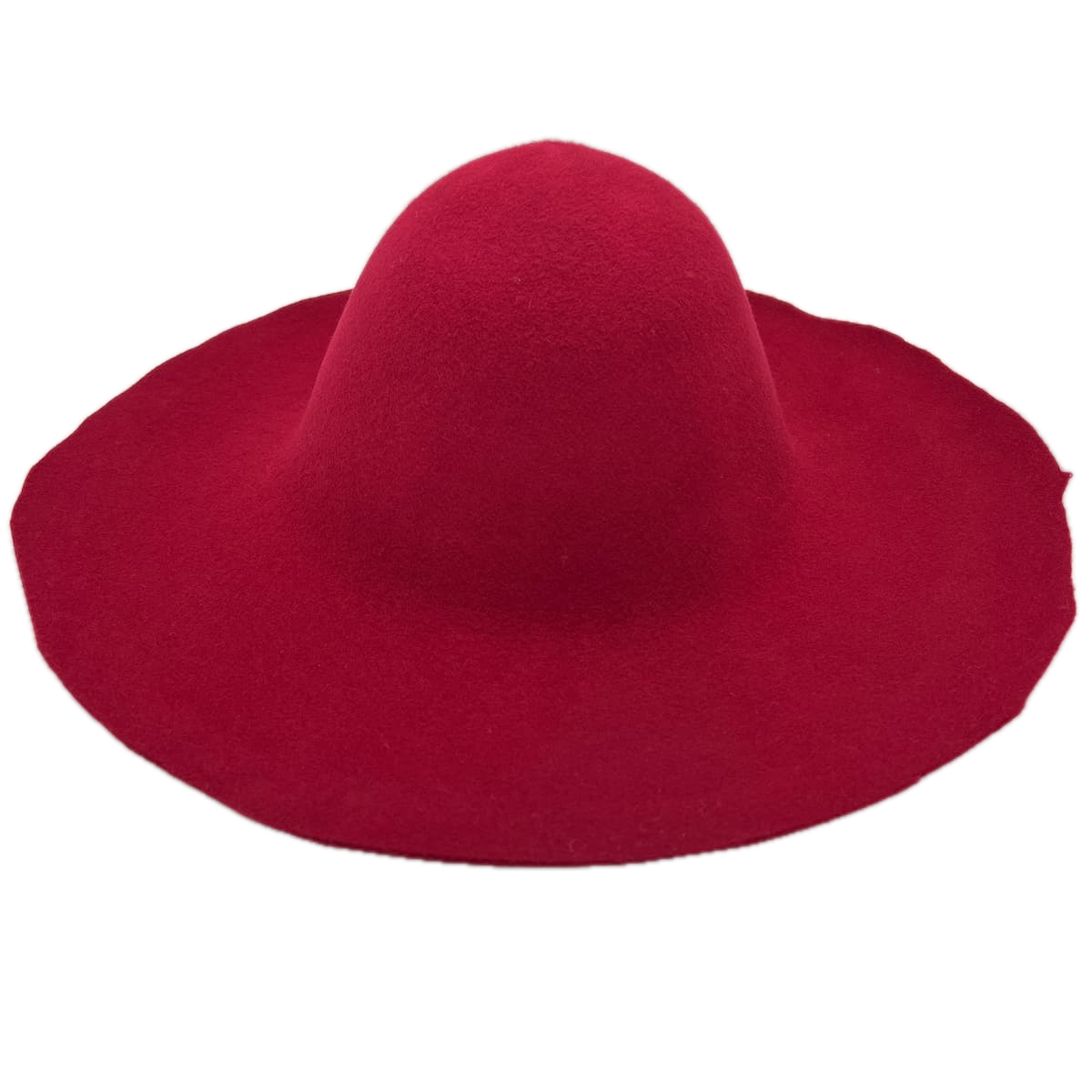 magenta capeline feutre de laine kit diy chapeau chapelier chapellerie crochez