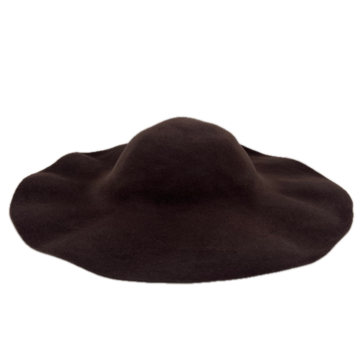 marron 150 capeline feutre de laine kit diy chapeau chapelier chapellerie crochez