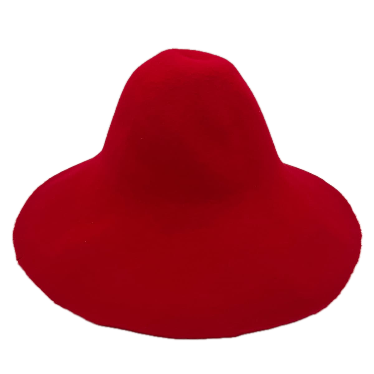 rouge cerise capeline feutre de laine kit diy chapeau chapelier chapellerie crochez