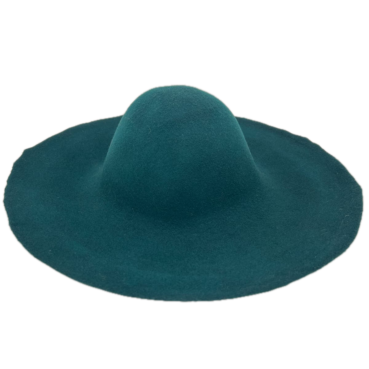 vert foret capeline feutre de laine kit diy chapeau chapelier chapellerie crochez