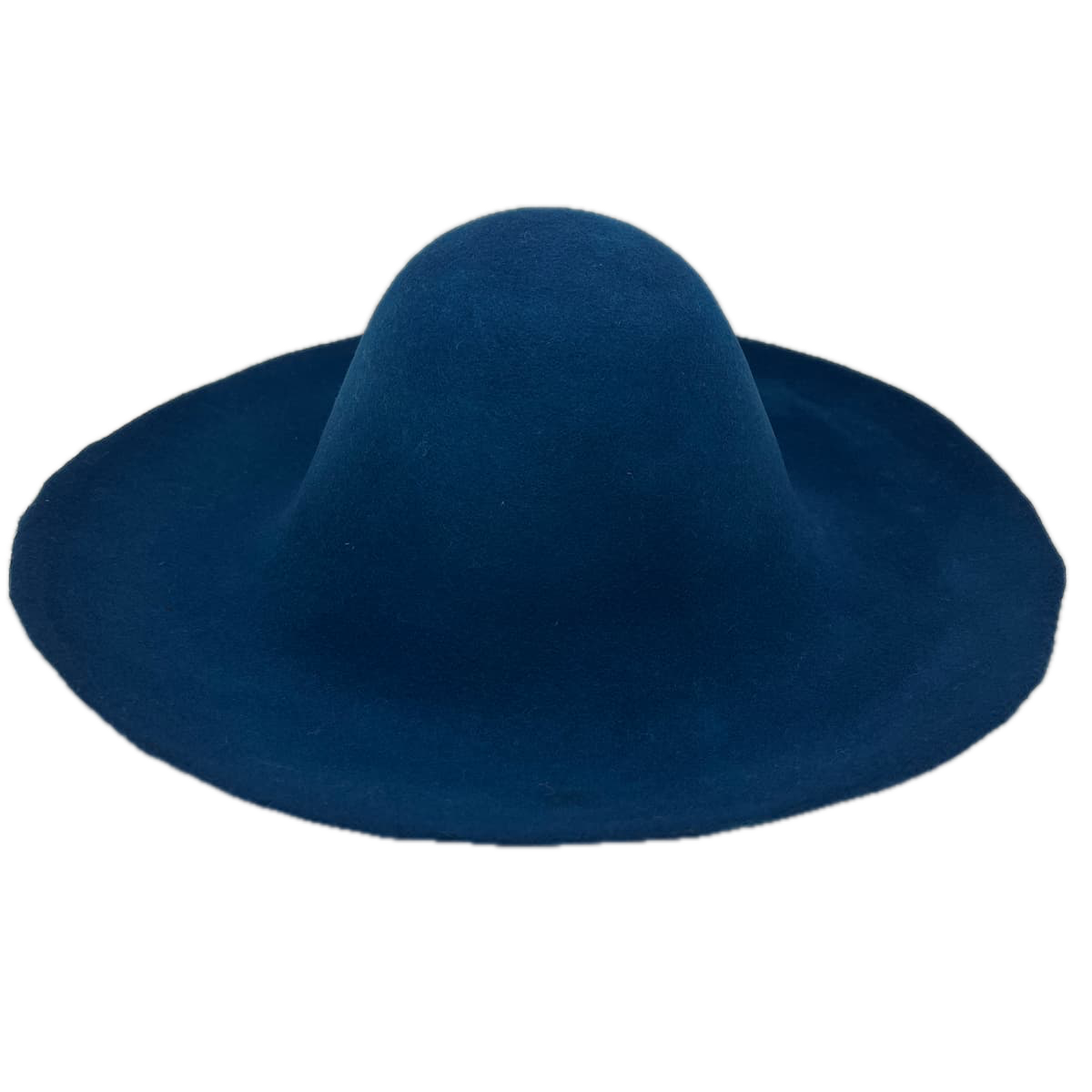 bleu canard capeline feutre de laine kit diy chapeau chapelier chapellerie crochez