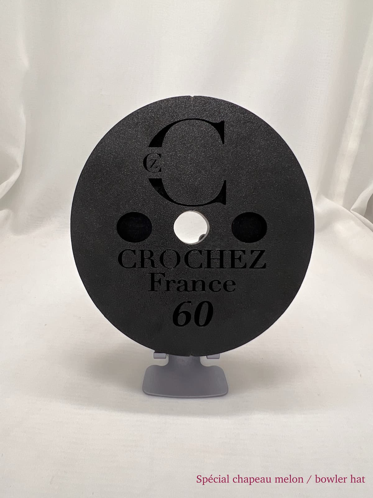 formillon melon outil chapelier crochez vue de face
