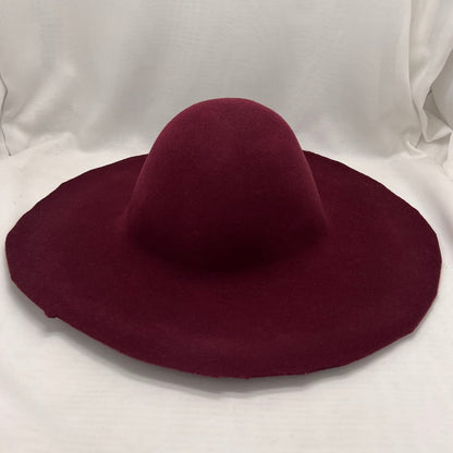 kit DIY chapeau crochez, kit complet chapelier, forme à chapeau, formation chapeau, feutre bordeaux