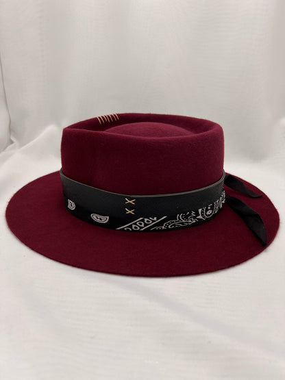 Mixed “Merlot” hat