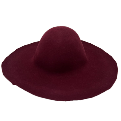 bordeau capeline feutre de laine kit diy chapeau chapelier chapellerie crochez
