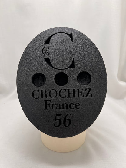 forme à chapeau pour kit DIY, kit de création de chapeau à faire soit même, vue de dessous