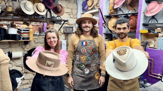 Atelier création chapeau en feutre de laine avec chapelier crochez formation