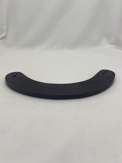 extracteur vers le bas, tire bas, puller downer, outil de chapelier, vue a plat de biais